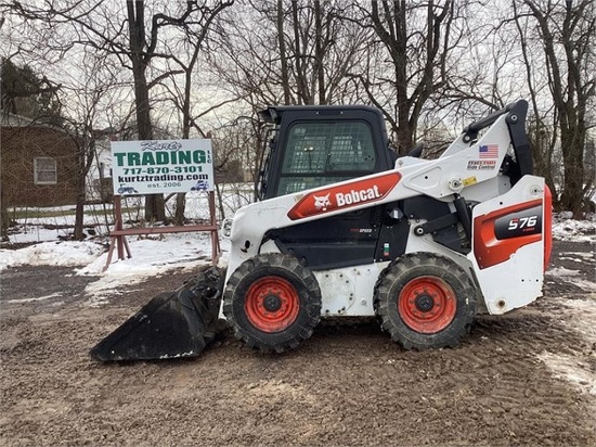 2021 BOBCAT S76 SKID STEER LOADER