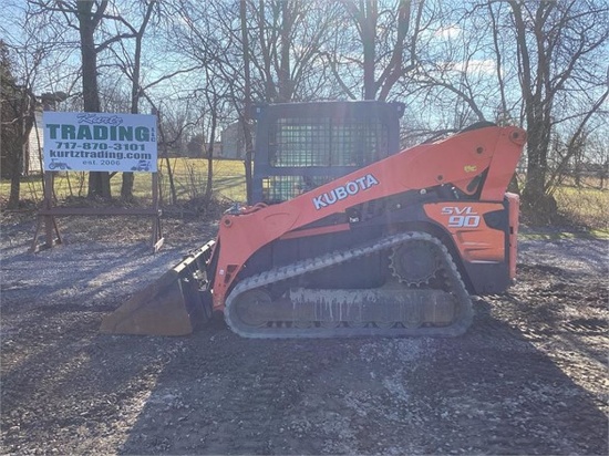 2012 KUBOTA SVL90 SKID STEER LOADER