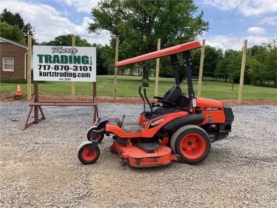 2016 KUBOTA ZD1511L ZERO TURN MOWER