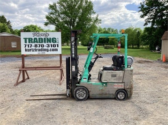 2005 MITSUBISHI FGC15 FORKLIFT