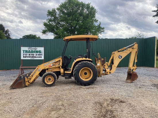2006 DEERE 110 LOADER BACKHOE