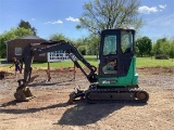 2017 DEERE 35G MINI EXCAVATOR