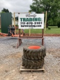 (2) NEW BOBCAT 12X16.5 TIRES & WHEELS