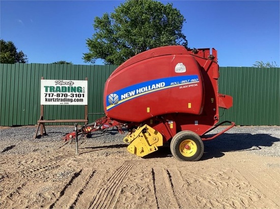 2015 NEW HOLLAND ROLL-BELT 460 ROUND BALER