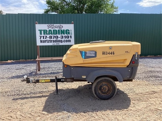 2019 ATLAS COPCO XAS185-100 AIR COMPRESSOR