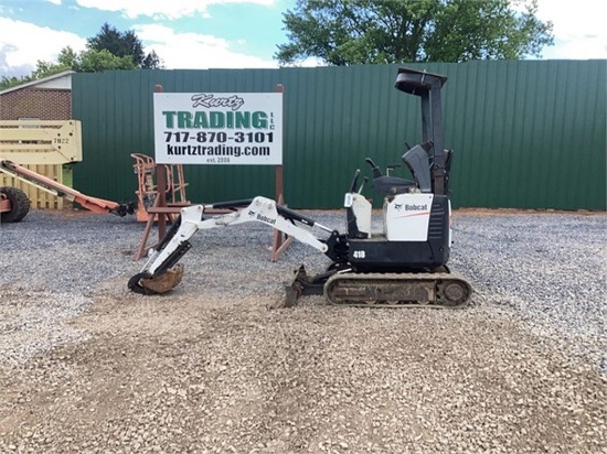 2015 BOBCAT 418AA MINI EXCAVATOR