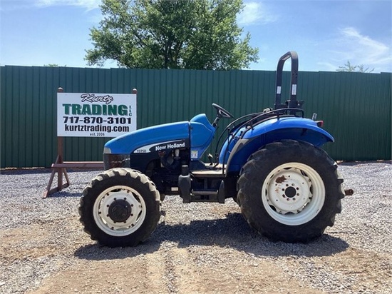 2003 NEW HOLLAND TD75D FARM TRACTOR