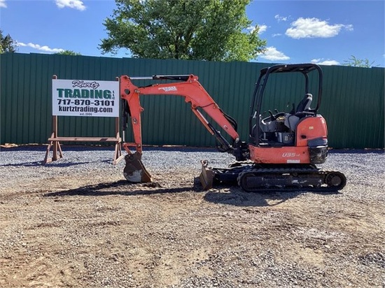 2020 KUBOTA U35-4 MINI EXCAVATOR