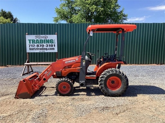 2018 KUBOTA B26 LOADER BACKHOE
