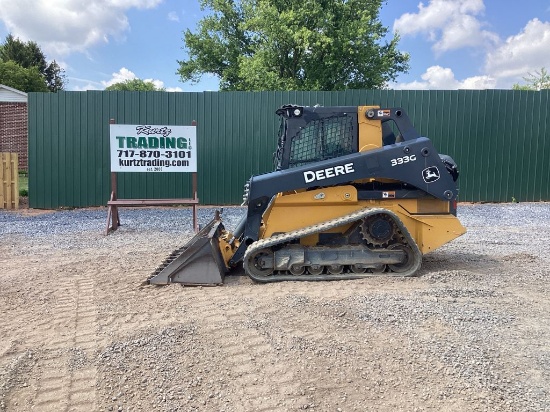 2019 DEERE 333G SKID STEER LOADER