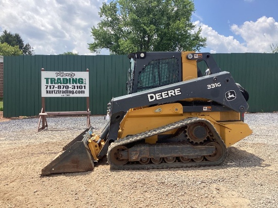2019 DEERE 331G SKID STEER LOADER