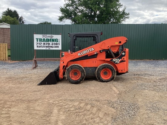 2018 KUBOTA SSV75 SKID STEER LOADER