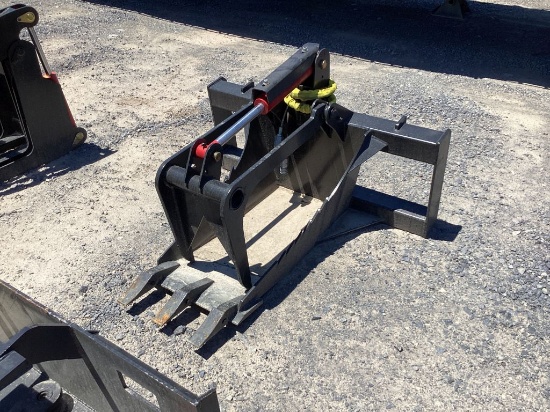 WILDCAT STUMP BUCKET WITH GRAPPLE