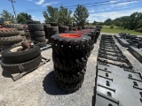 12-16.5 TIRES ON BOBCAT (BIG HOLE) WHEELS