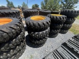 10-16.5 TIRES ON CATERPILLAR WHEELS