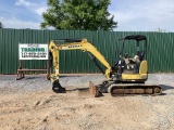 2017 YANMAR VIO35-6A MINI EXCAVATOR