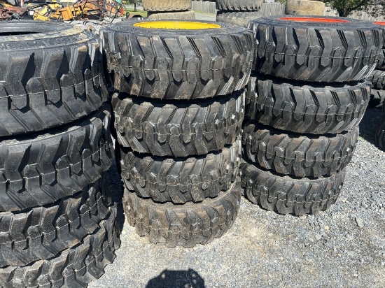 12-16.5 TIRES ON NEW HOLLAND WHEELS