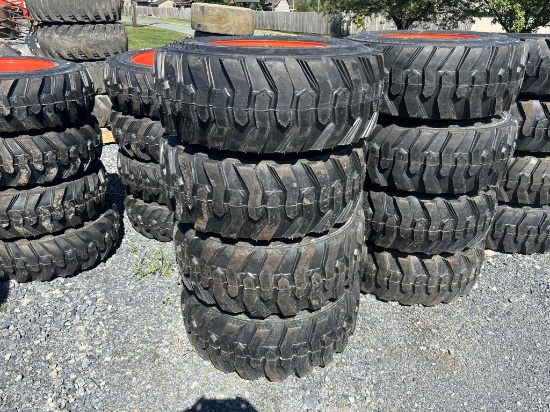 12-16.5 TIRES ON BOBCAT SMALL HOLE WHEELS
