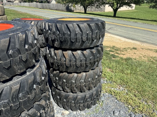 12-16.5 TIRES ON CASE WHEELS