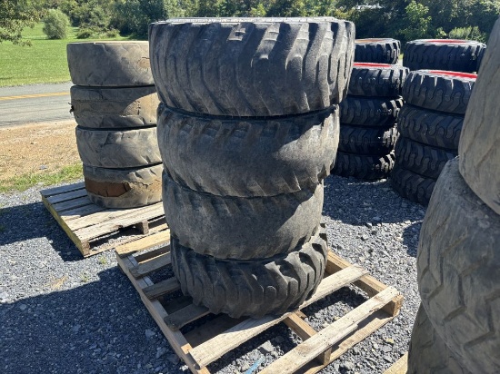 12-16.5 TIRES ON CASE WHEELS