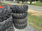 12-16.5 TIRES ON CASE WHEELS