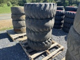 12-16.5 TIRES ON CASE WHEELS