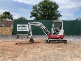 2015 TAKEUCHI TB138FR MINI EXCAVATOR