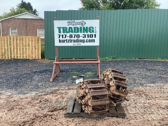 OVER TIRE STEEL TRACKS OFF BOBCAT 863