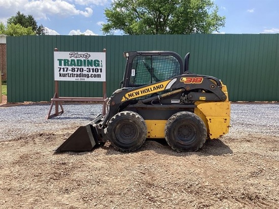 2021 NEW HOLLAND L318 SKID STEER LOADER