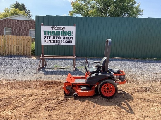 2015 KUBOTA ZG124E ZERO TURN MOWER