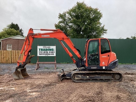 2010 KUBOTA KX080-3 EXCAVATOR
