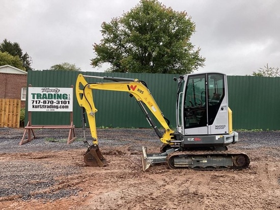 2020 WACKER NEUSON EZ36 MINI EXCAVATOR