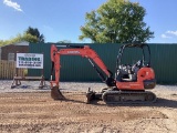 2017 KUBOTA KX040-4 MINI EXCAVATOR