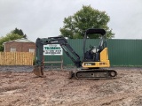 2020 DEERE 26G MINI EXCAVATOR