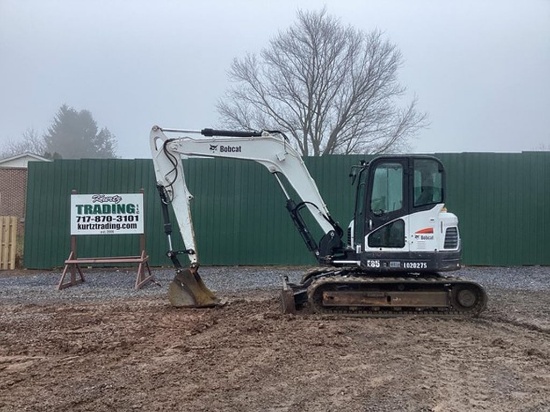 2017 BOBCAT E85 EXCAVATOR