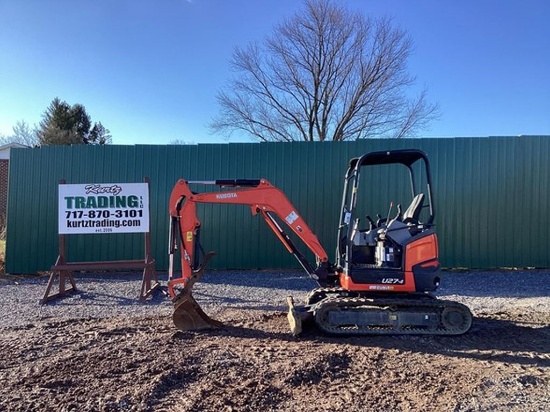 2020 KUBOTA U27-4 MINI EXCAVATOR
