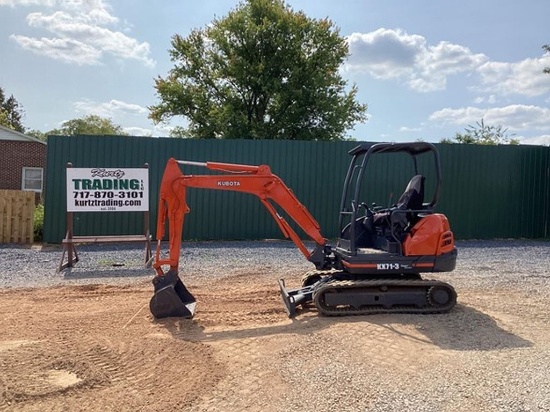 2011 KUBOTA KX71-3 MINI EXCAVATOR