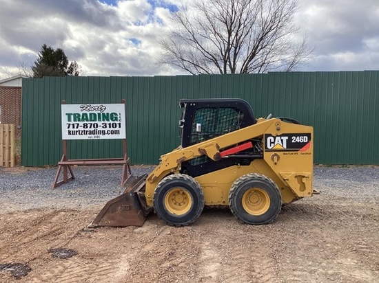 2019 CATERPILLAR 246D SKID STEER LOADER