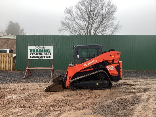 2022 KUBOTA SVL75-2 SKID STEER LOADER