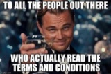 TERMS AND CONDITIONS