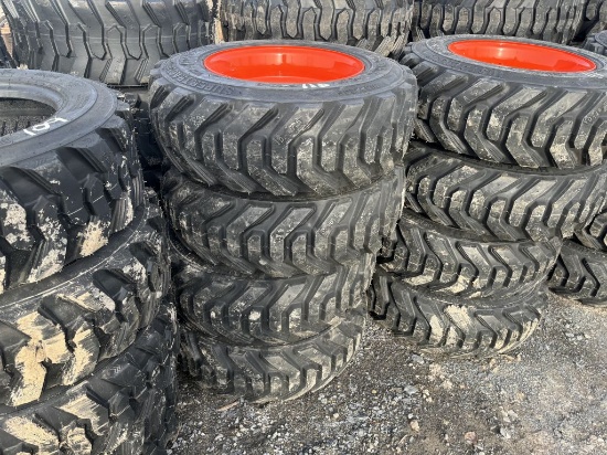 10-16.5 TIRES ON BOBCAT WHEELS