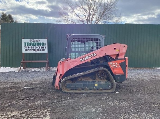 2016 KUBOTA SVL75-2 SKID STEER
