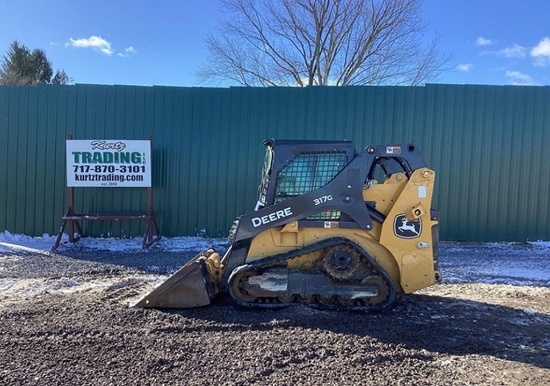 2022 DEERE 317G SKID STEER
