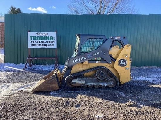 2022 DEERE 317G SKID STEER