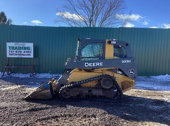 2009 DEERE 333D SKID STEER