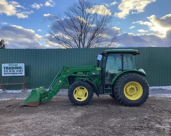 2014 JOHN DEERE 5100M FARM TRACTOR
