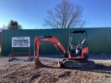 2020 KUBOTA U27-4 MINI EXCAVATOR