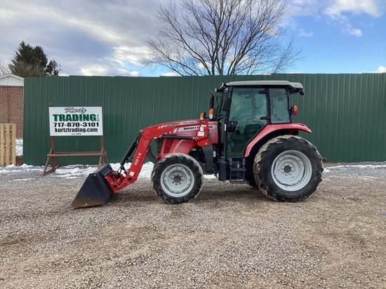 2019 MASSEY FERGUSON 4607M FARM TRACTOR