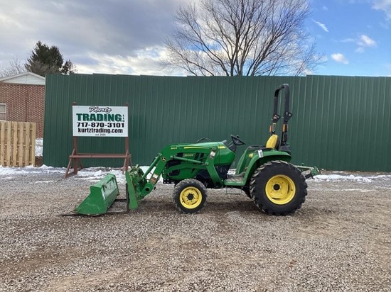 2021 JOHN DEERE 3032E COMPACT TRACTOR
