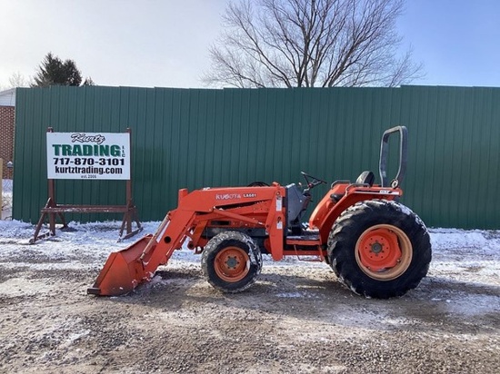 2001 KUBOTA L3710 COMPACT TRACTOR